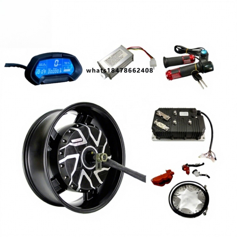 12000W Electric Motorcycle Hub Motor - Moto électrique Kelly QSKLS72601 la plus