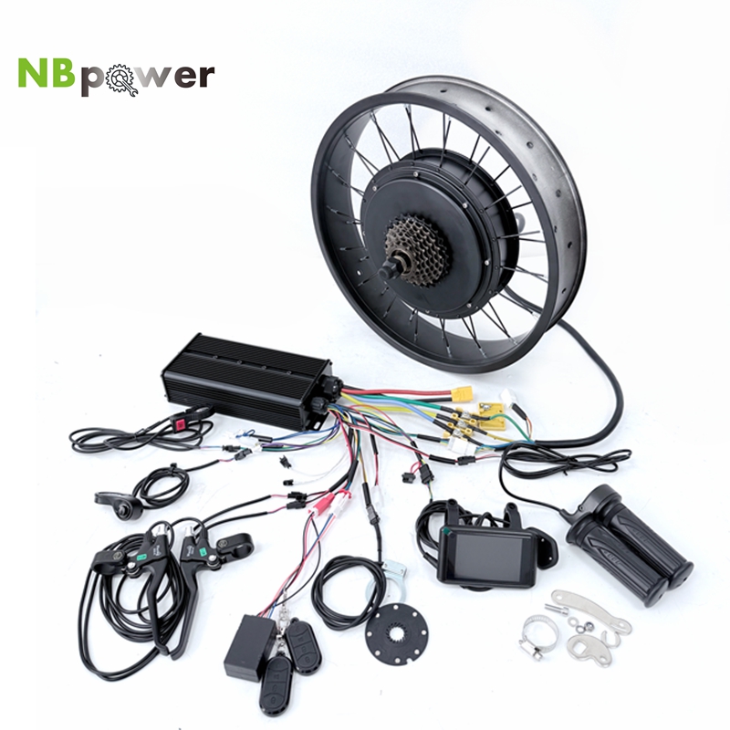 5000W Hub Motor Kit 72V - Kit de conversion de vélo de