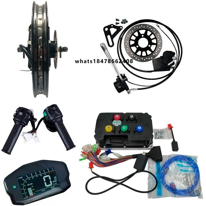 72V 8000W Brushless Hub Motor - Kits de conversion de moteur à