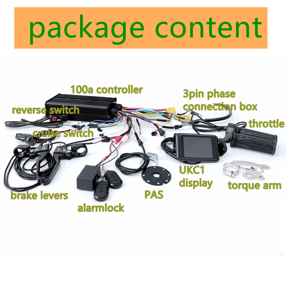 Kit de conversion de vélo de n - 5000W Hub Motor Kit 72V avis et prix