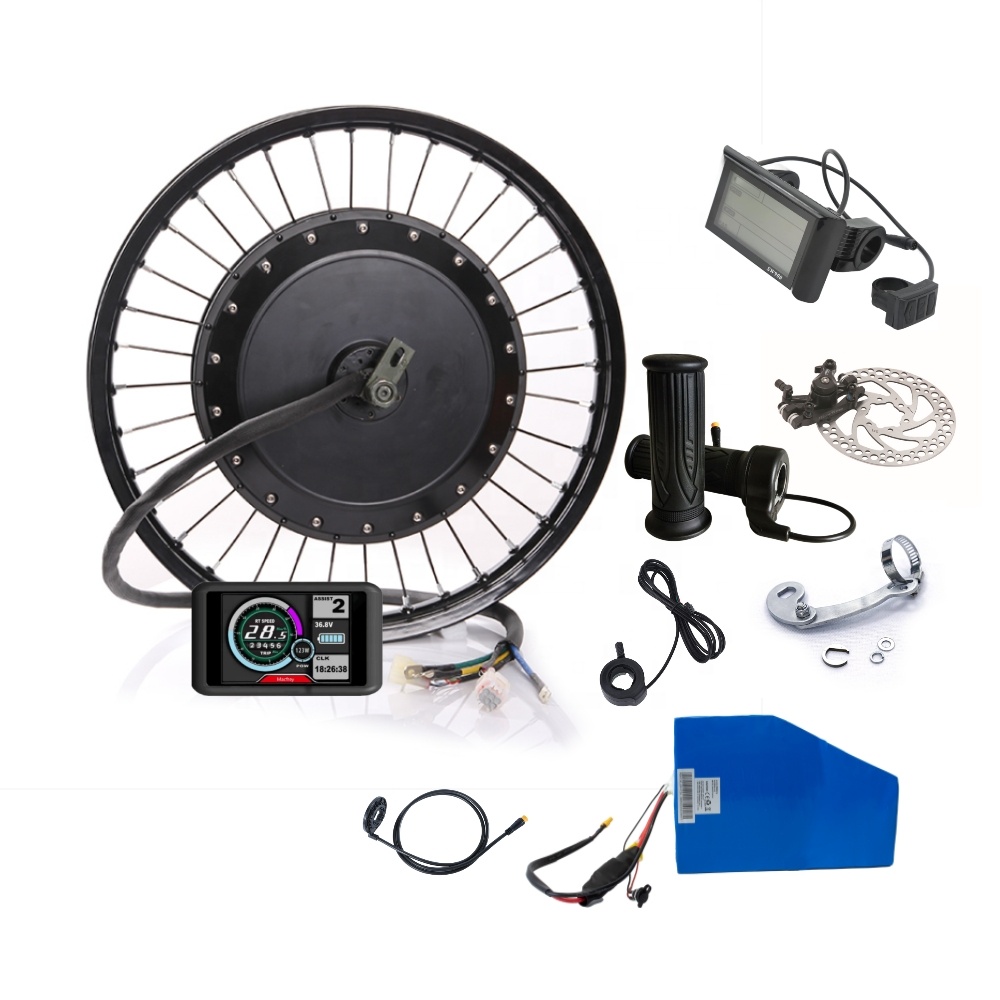Kit de Conversion de vélo élec - 5000W Hub Motor Kit 72V avis et prix