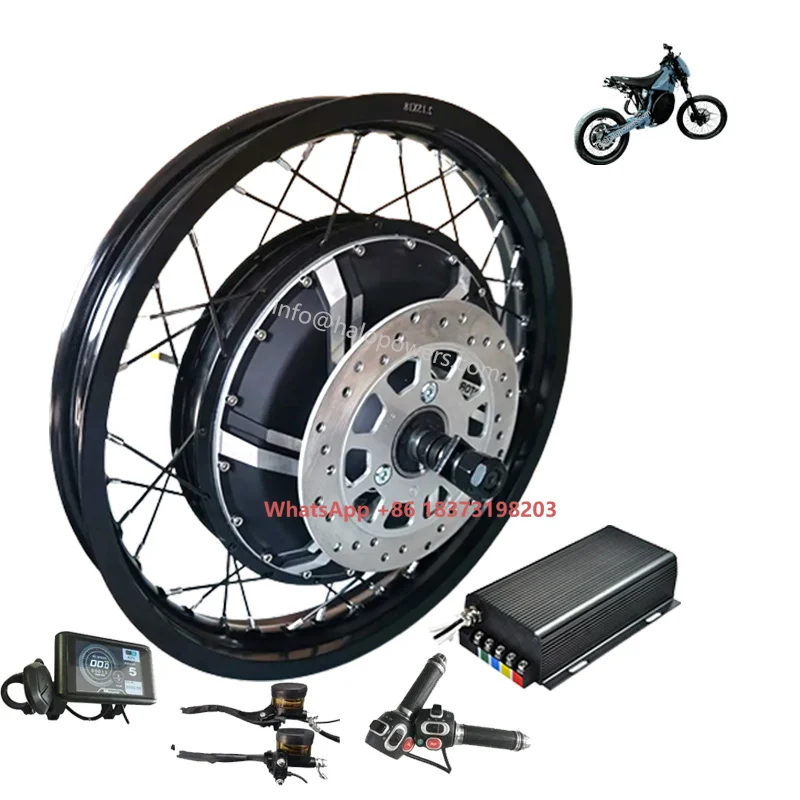 72v 96v QS 273 V3 12000w 15000 - 12000W Electric Motorcycle Hub Motor avis et prix