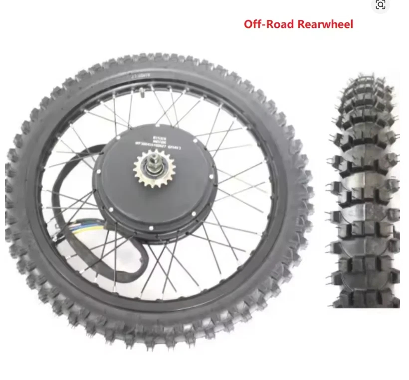 Kits de Conversion de roue arr - 5000W Hub Motor Kit 72V avis et prix