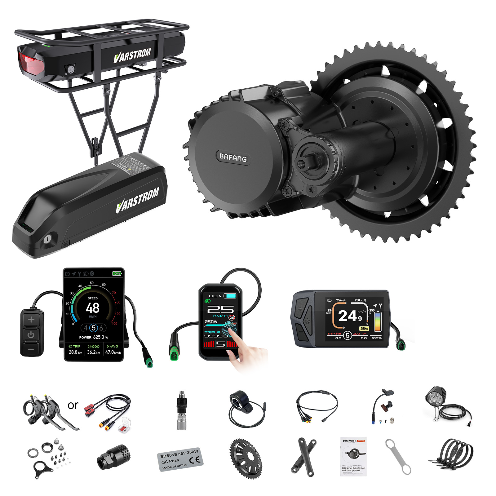 [Expédition US] Kit Moteur Cen - Torque Sensor Mid Drive Motor Kit avis et prix
