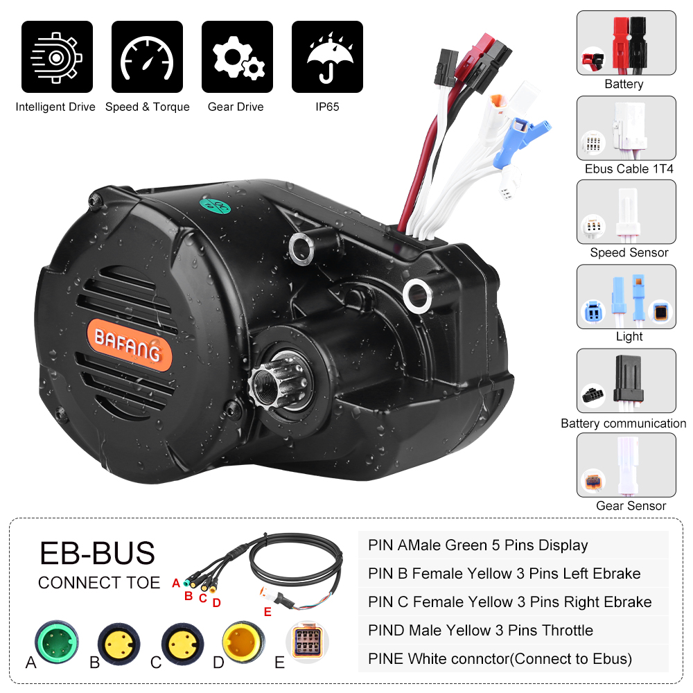 Kit de conversion de vélo carg - Mid Drive Conversion Kit 1000W avis et prix