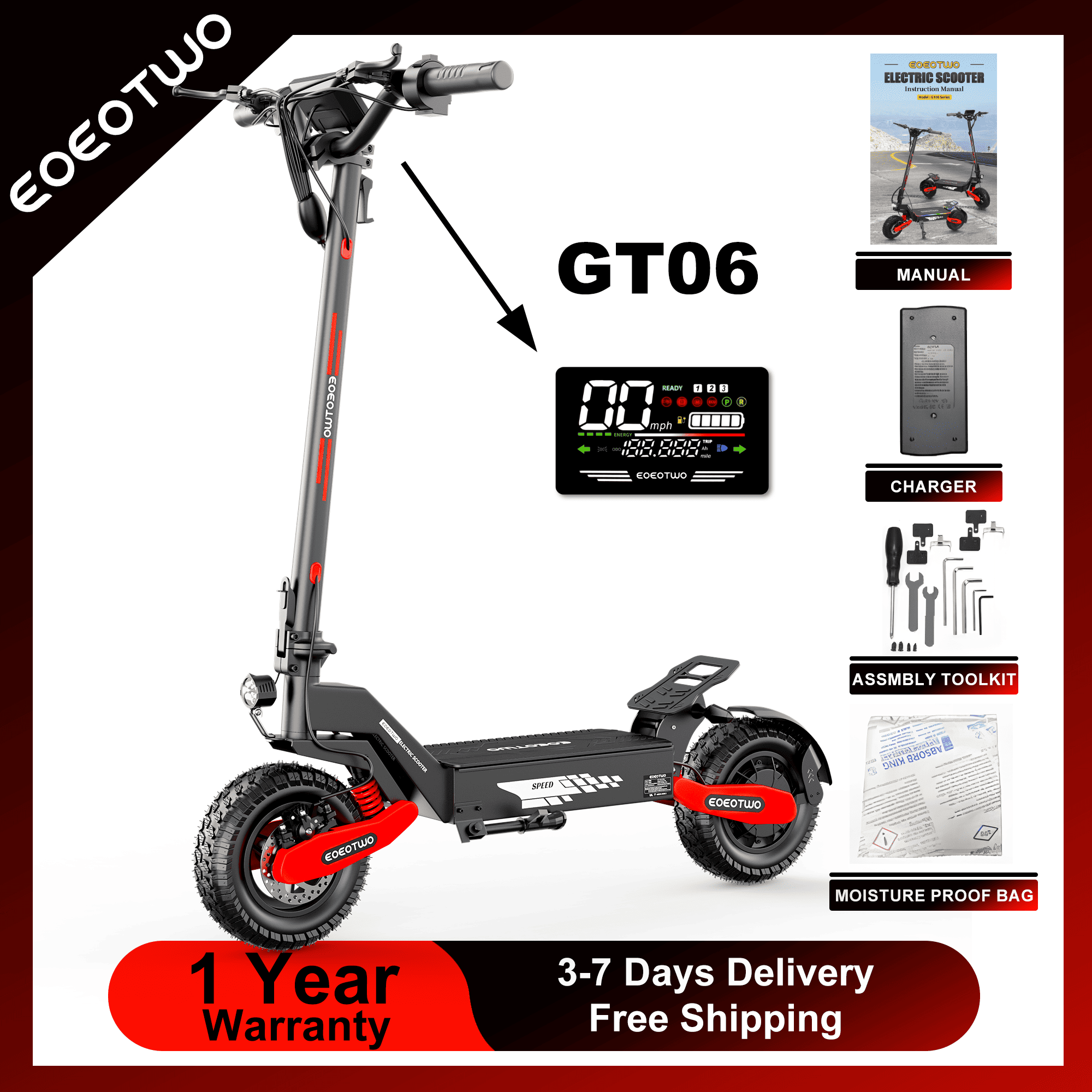 Trottinette électrique EOEOTWO - Dual Motor Ebike Kit 2000W avis et prix