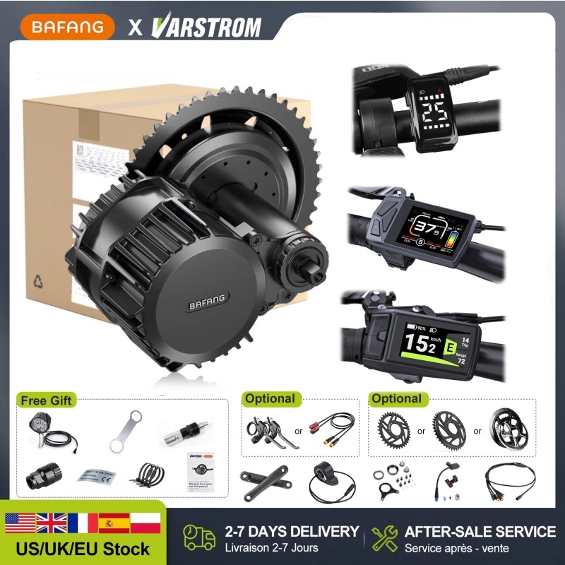 Kit moteur Bafang 48V 750W BBS - Side Hung Mid Drive Motor Kit avis et prix
