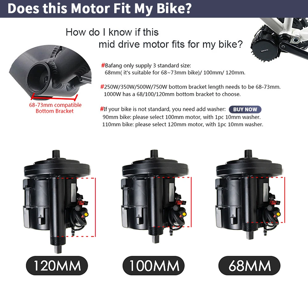 Kit de conversion de vélo élec - Side Hung Mid Drive Motor Kit avis et prix
